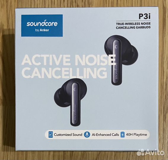 Наушники Anker P3i, новые