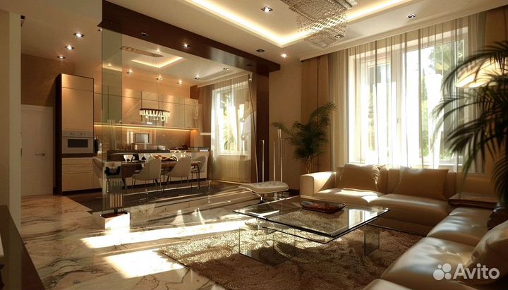 Стеклянные перегородки