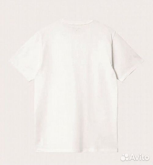 Футболка Сarhartt WIP белая, оригинал