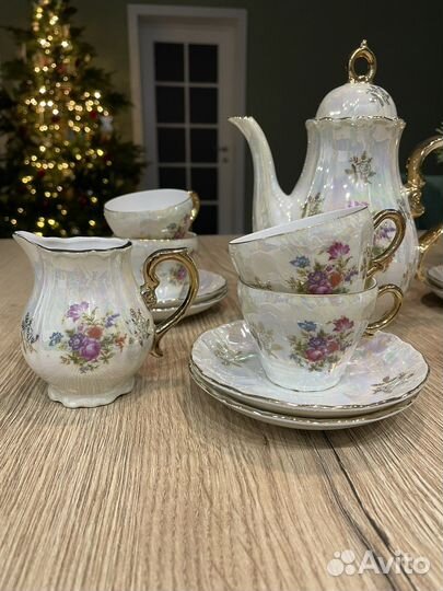 Фарфор. Японский фарфоровый сервиз времён СССР