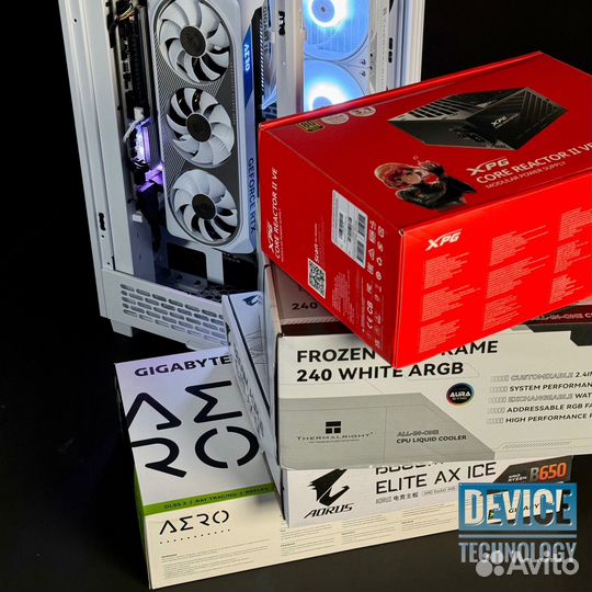 White Tower: Ryzen 7 7800X3D/ RTX 4070 Super/ 32GB