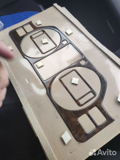 Комплект накладок под дерево Mitsubishi Pajero 2