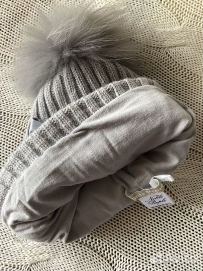 Демисезонная шапка noble people р. 52-54