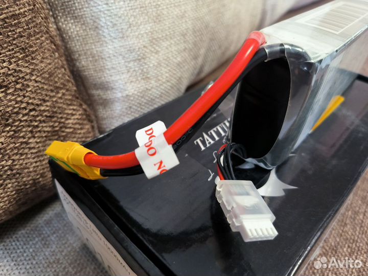 Аккумулятор LiPo Tattu 4s 10000mah 25С новый