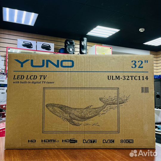 Телевизор Yuno ULM-32TC114