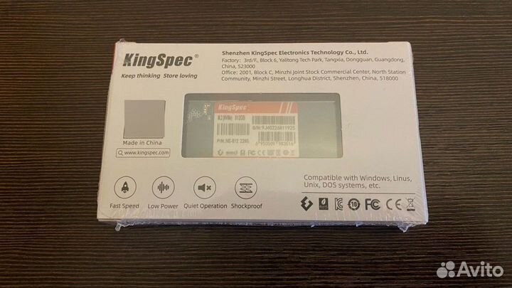 Новый SSD M.2 на 512gb