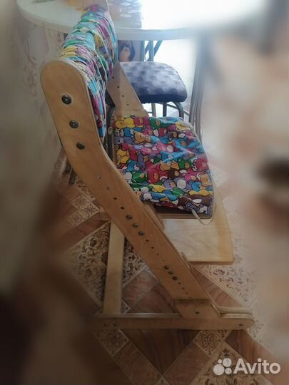 Детский растущий стул