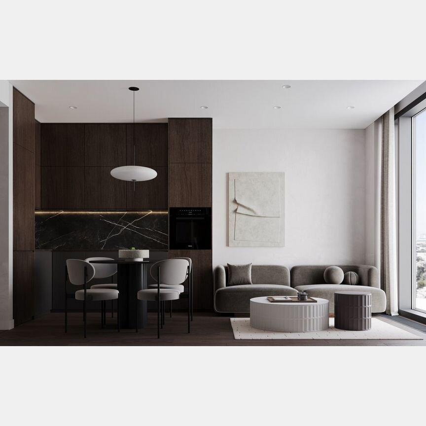 2-к. квартира, 63,2 м², 19/55 эт.