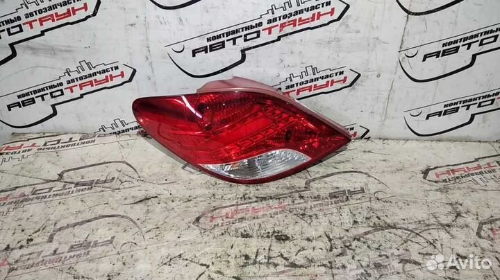 Фонарь peugeot 207 WA WC 1090041 08189 hatchback 2