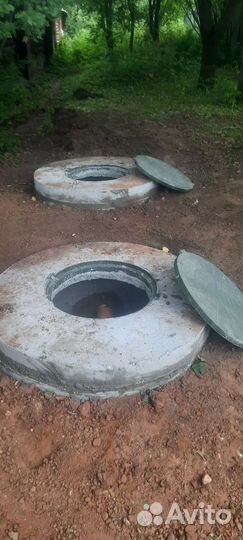 Септик из бетонных колец