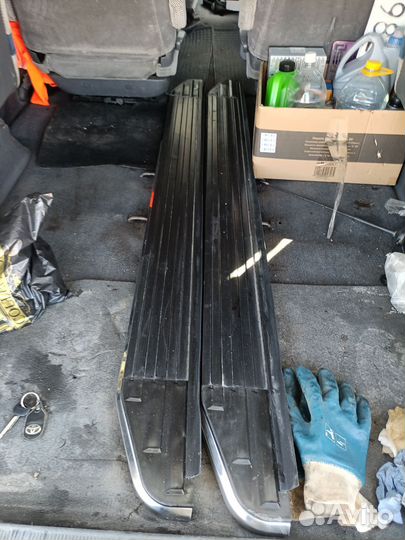 Пороги ривал стояли на Киа спортейдж 4