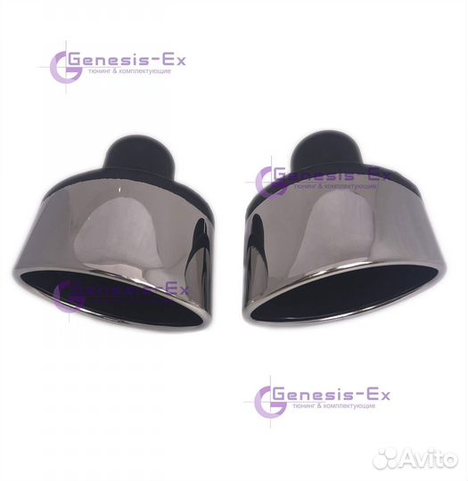 Насадка на глушитель MG-Race M1-27HLK левая