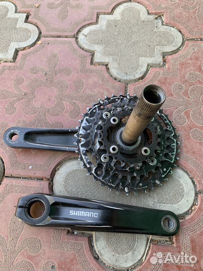 Передний переключатель shimano deore