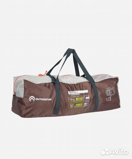 Палатка 4-х местная outventure trenton 4