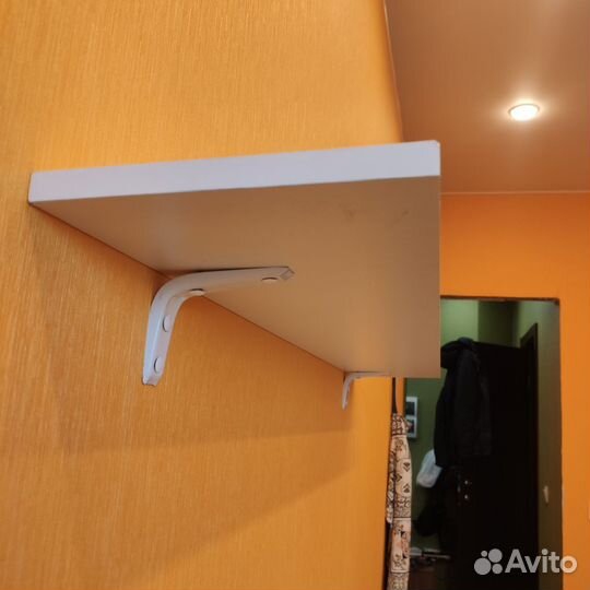 Полка настенная IKEA белая