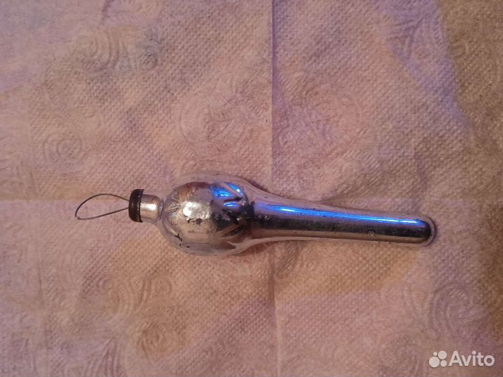 Ёлочные советские игрушки. Сосульки 2