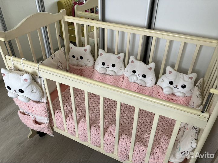 Детская кровать из массива дерева