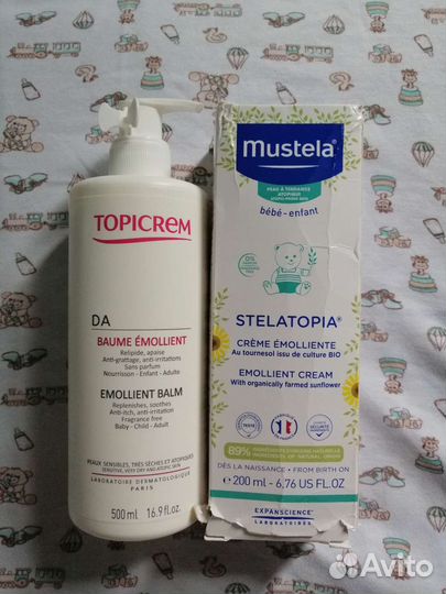Крем, бальзам эмоленты