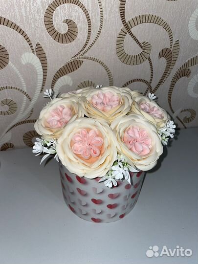 Букет из мыло