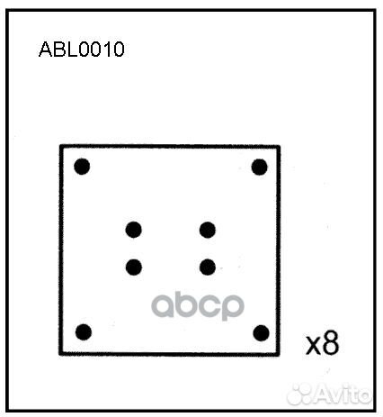 Накладки тормозные,комплект STD / WVA (19487) M