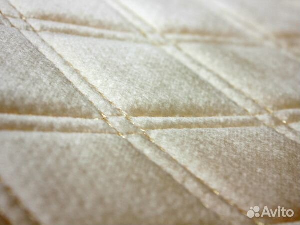 Накидки на сиденья ромб двойной, бока, велюр бе