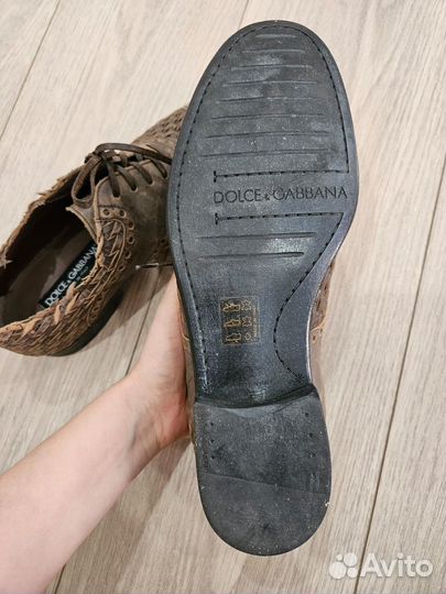 Туфли dolce & gabbana