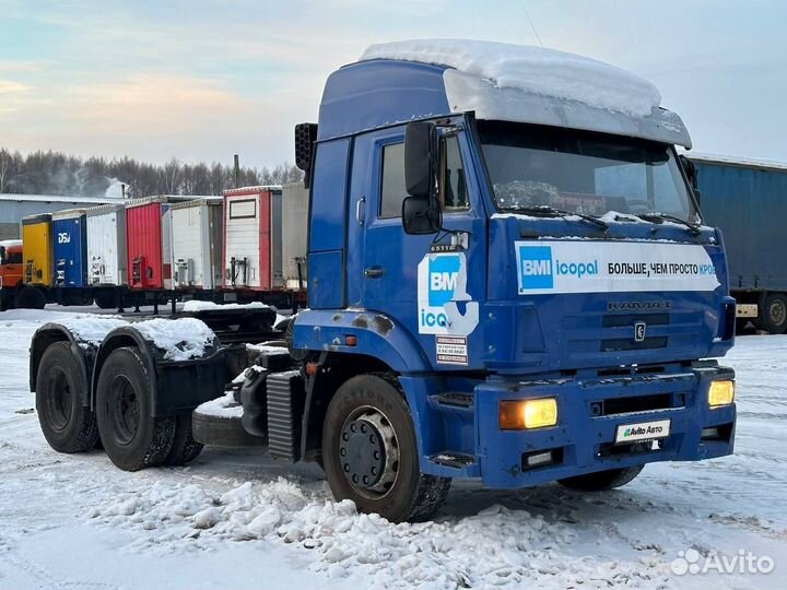 КАМАЗ 65116 с полуприцепом, 2014