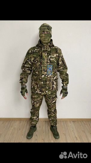 Костюм горка на флисе мультикам демисезон