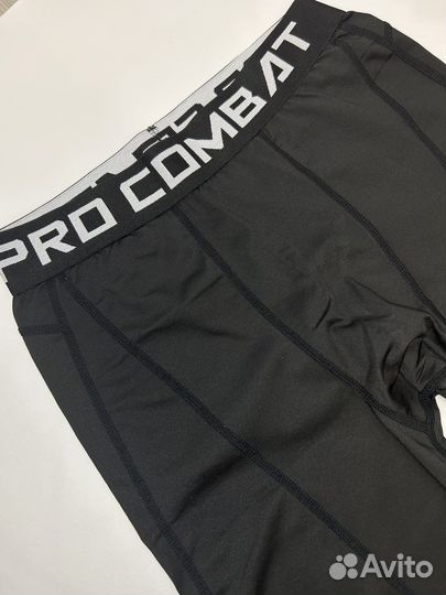 Тайтсы черные Nike (термо штаны)