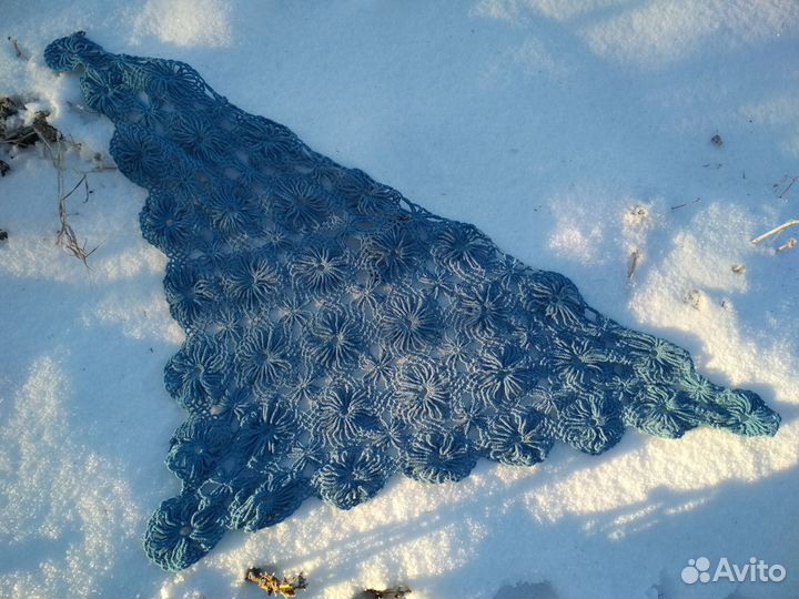 Шаль, ручная работа