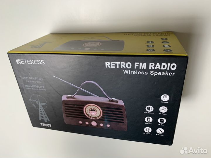 Радиоприемник Retekess TR607 с Bluetooth и USB