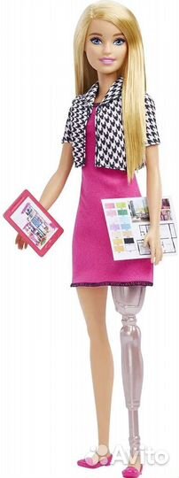 Кукла Барби дизайнер, тренер, лыжник, BMR1959
