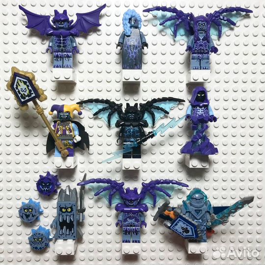 Lego nexo knights минифигурки часть 1