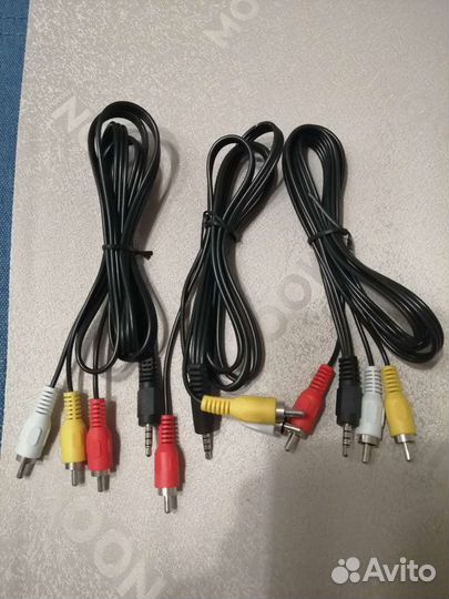 Кабель 3RCA - 3.5 jack