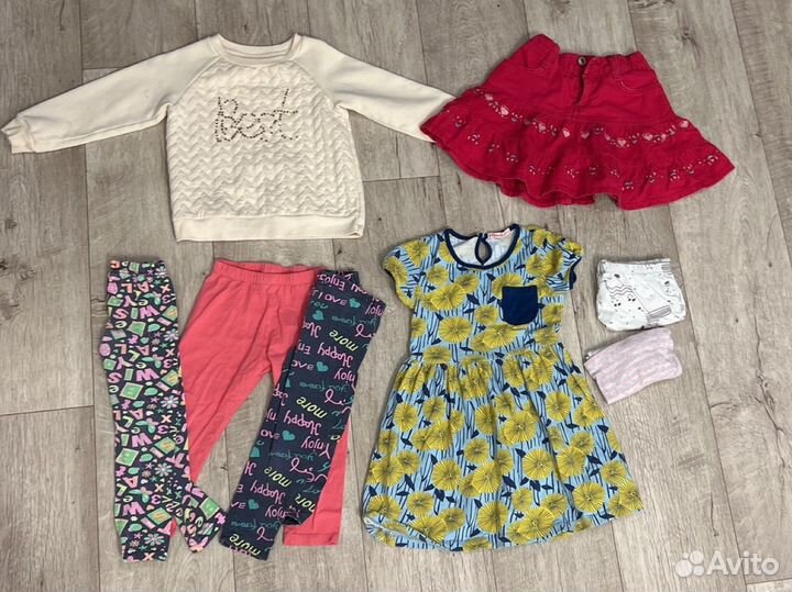 Вещи пакетом на девочку 3 года
