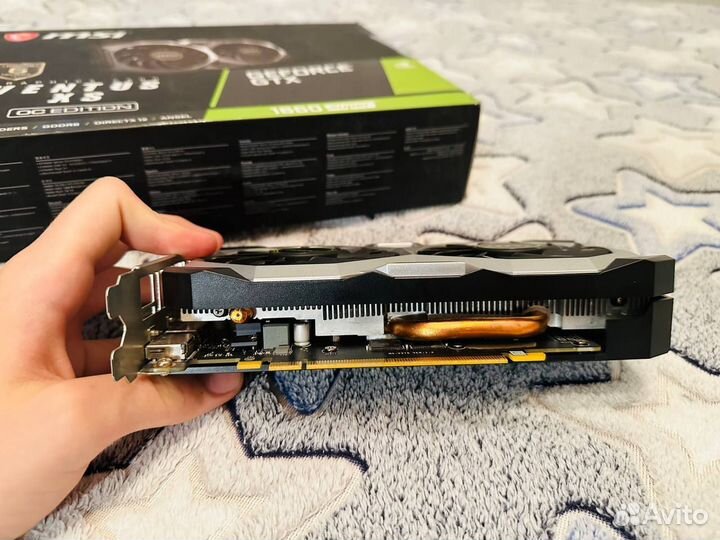 Видеокарта MSI GTX 1660 super ventus XS OC