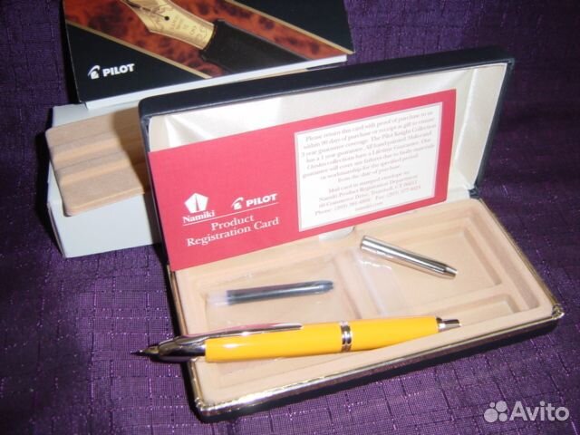 Ручка с убирающимся пером Pilot Namiki Vanising