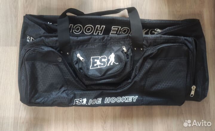 Хоккейный баул на колесах взрослый ESA ice hockey