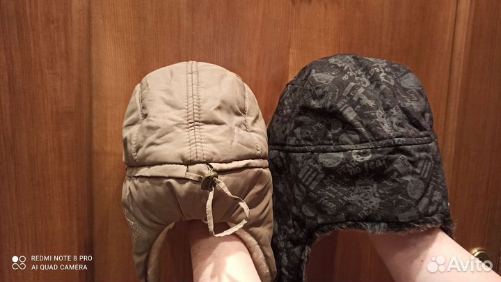 Детские зимние шапки б/ у