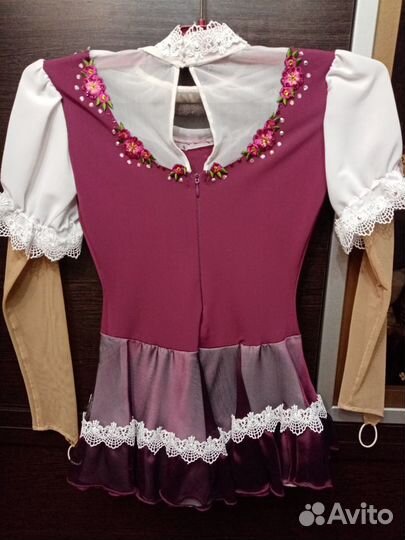 Платье для фигурного катания 122-128