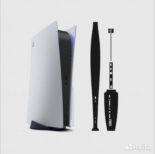 Защитная черная структурня пленка (PlayStation 5)