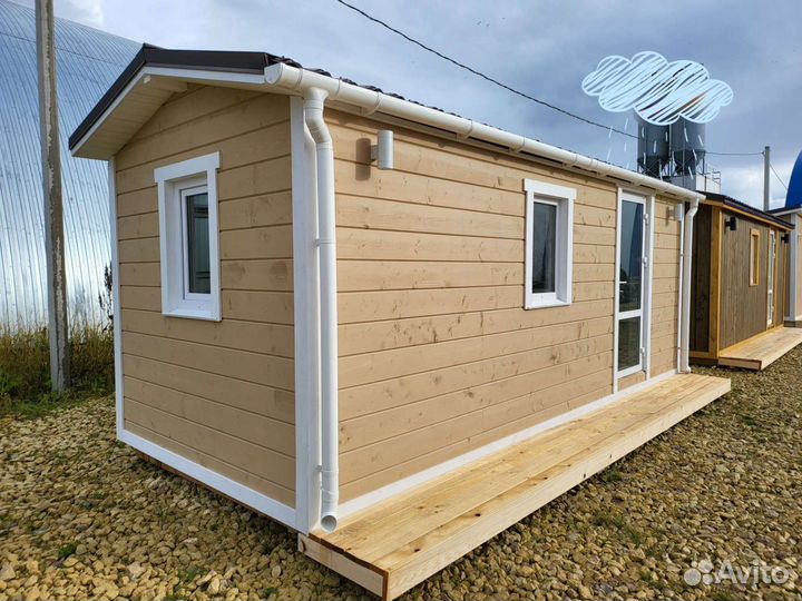 Модульный дачный дом. Мобильный домик - бытовка