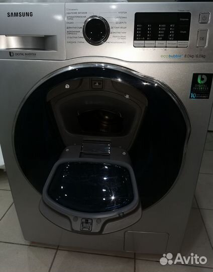 Стиральная машина samsung с сушкой 8/6кг инвертор