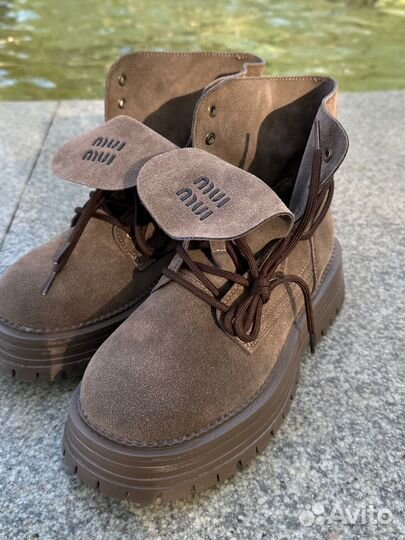 Ботиночки miu miu 40 размер 25см