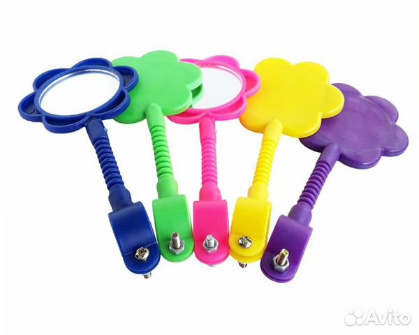 Зеркало детское Ромашка на гибкой ножке