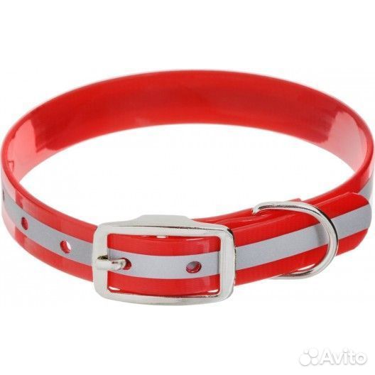 Ecopet Ошейник из биотана со светоотражающей полос