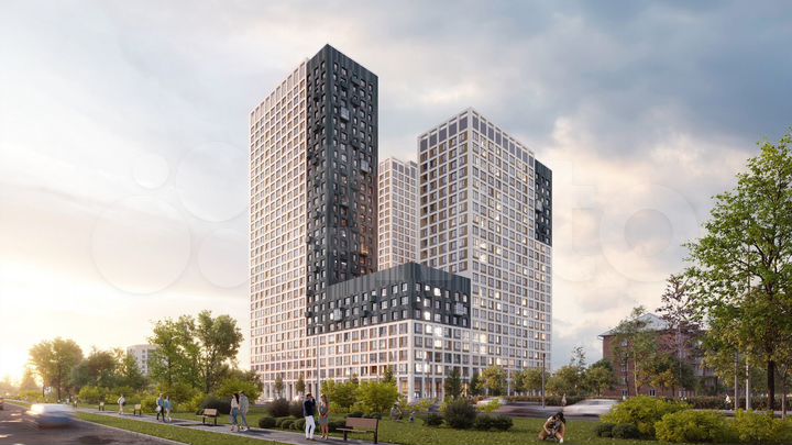 2-к. квартира, 63,8 м², 21/23 эт.