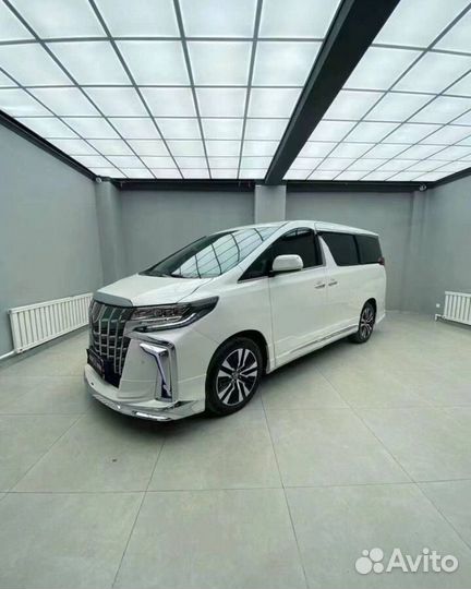 Рестайлинг Toyota Alphard (2го поколения) в 2023