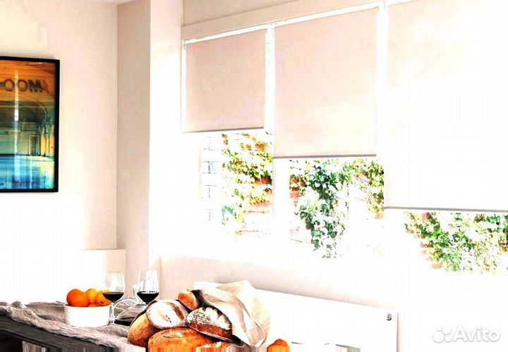 Рулонные шторы / день-ночь зебра