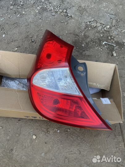 Фонарь задний левый solaris хэтчбек